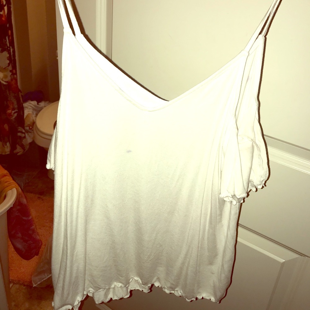 Off the shoulder short sleeve